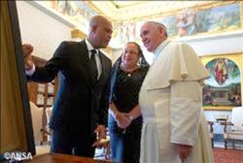 Haïti / Coopération : Le président Michel Joseph Martelly, reçu en audience par le Pape François