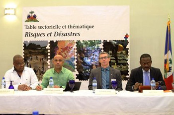 Haïti/Catastrophes naturelles : Le Premier ministre Lamothe, lance la table sectorielle et thématique « risques et désastres » du CAED