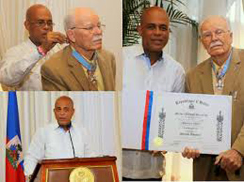 Le Président de la République décerne l’Ordre Honneur et Mérite, grade « Commandeur », au Pasteur Wallace Turnbull