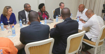 Haïti/Coopération : le Chef de l’Etat reçoit une délégation du Congrès américain 
