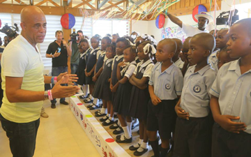 Haïti/Education : Inauguration par le Chef de l’Etat du Lycée Jean-Baptiste Pointe du Sable de St-Marc