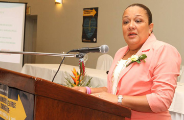 Participation de la Première Dame Sophia Martelly au 5ème Congrès de l’ANILH
