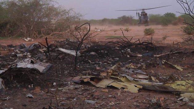 L’Armée française sur le site du crash de l’avion Air Algérie