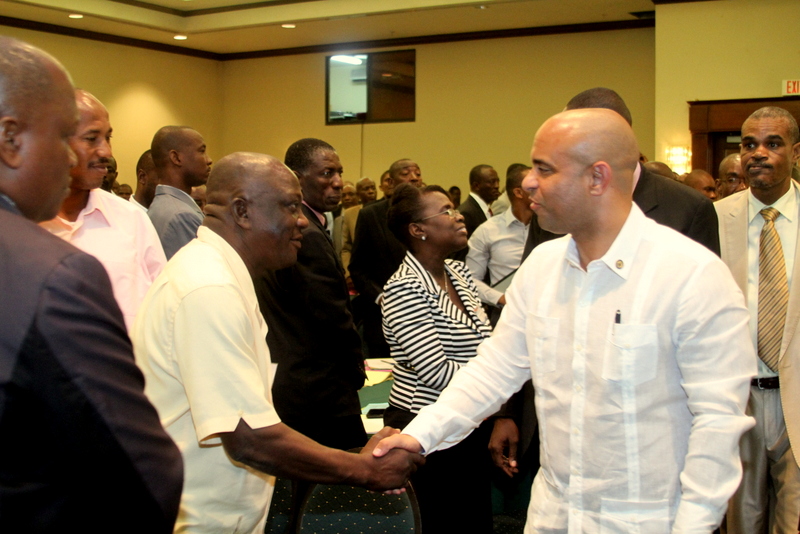 Investissement : Le Premier ministre Lamothe rencontre les représentants de Chambre américaine de commerce en Haïti