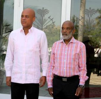 Martelly et Préval se rencontrent sur la crise politique en Haïti