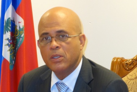 Présentation des vœux des membres des grands corps de l’Etat ainsi que ceux du corps diplomatique et consulaire au Président Michel Martelly