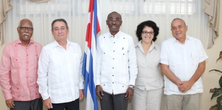 Haïti pour le renforcement de la coopération avec Cuba et le Venezuela au cours d’un déjeuner de travail