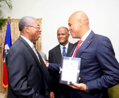 L’Avant-projet de révision du Code pénal haïtien remis au Président Martelly
