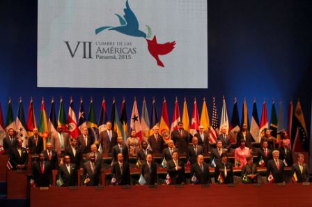 Participation du Président Martelly au 7ème Sommet des Amériques au Panama