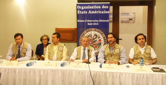 Haïti/Elections: L’OEA satisfaite malgré des irrégularités  Port-au-Prince !