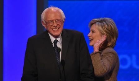 Etats-Unis/Primaire démocrate: Clinton et Sanders en leaders responsables lors du 3e débat