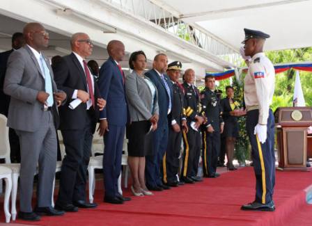 Le Président Moïse salue l'arrivée de la 27ème promotion de la PNH