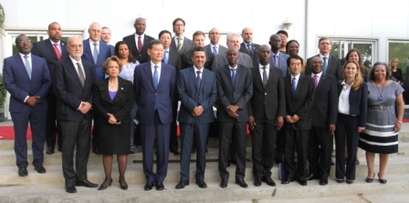 Haïti/ONU : Le Président Jovenel Moïse reçoit les 15 membres du Conseil de sécurité