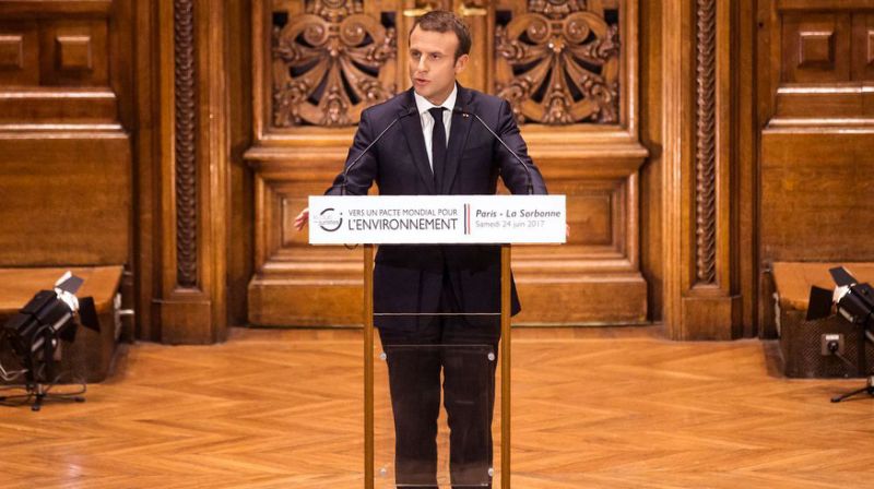 Changement climatique: Le président Macron va présenter un 