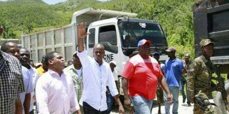 Le Président Moïse lance la Caravane du Changement dans la Grand'Anse