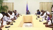 Le Président Jovenel Moïse rencontre les représentants du secteur vaudou