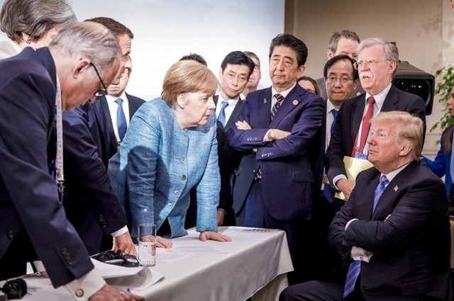 Donald Trump se désolidarise du communiqué final du G7 au Canada